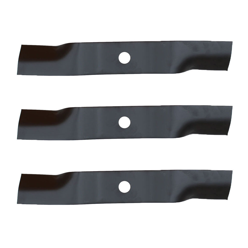 (3) Replacement Riding Mower Blades 16-1/2" X 57/64" Fits Kubota Riding Mowers