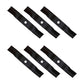 Set of (6) K5576-34350 Replacement 16-1/2" X 57/64" Blades Fits Kubota Models