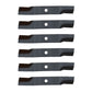 Set of (6) K5576-34350 Replacement 16-1/2" X 57/64" Blades Fits Kubota Models