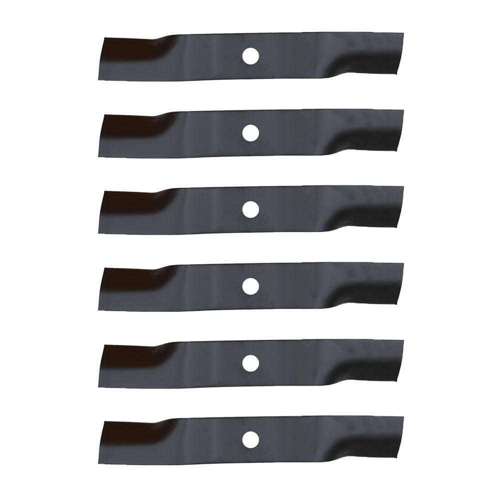 Set of (6) K5576-34350 Replacement 16-1/2" X 57/64" Blades Fits Kubota Models