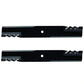 Qty 2: Toothed Mulching Blade Fits Ariens Replaces 2961700