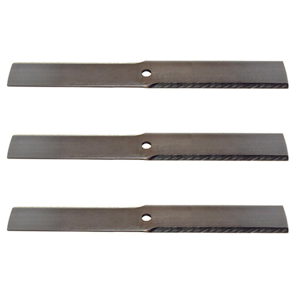 61" Riding Mower 3 Flat Blades Sharpened 4 Sides Fits Ferris 1520842 5020842