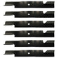 6 91-628 High Lift Blades for Scag Turf Tiger Cheetah 61" Cut Deck 482879 482881