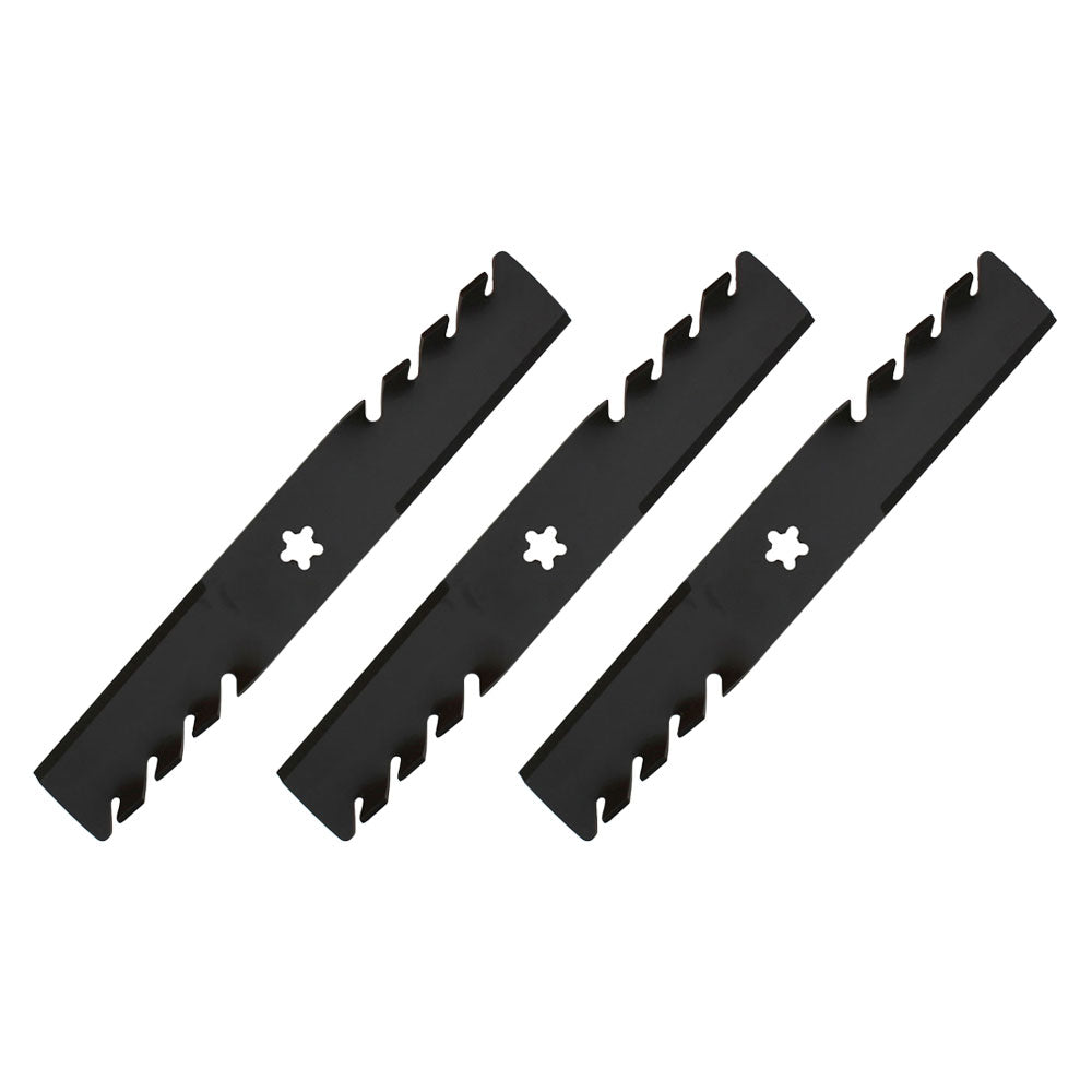 Qty 3: Mulching Blade
 Fits Husqvarna Replaces 539113425