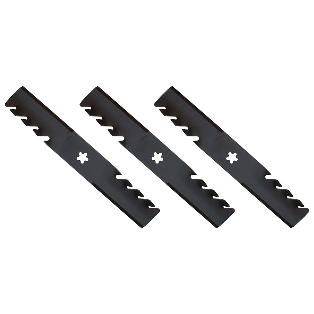 Qty 3: Mulching Blade
 Fits Oregon Replaces 595-087