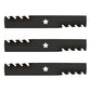 Qty 3: Mulching Blade
 Fits Poulan Replaces 539113425