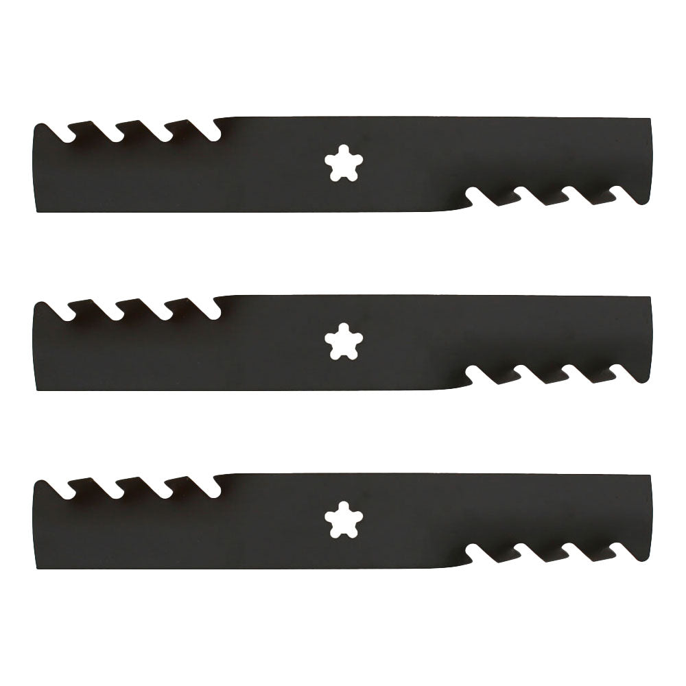 Qty 3: Mulching Blade
 Fits Husqvarna Replaces 539113425