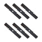 Qty 6: Toothed Mulching Blade Fits Husqvarna Replaces 539 11 34-25