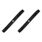(2) 3 in 1 Lawn Mower Blades fits Poulan Riding Mowers 42" Decks Repl. 532139775