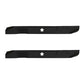 (2) 3 in 1 Mower Blades Fits Husqvarna Riding Mowers 42" Decks Repl. 532139775