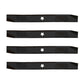 Qty 4: Mower Blades
 Fits Poulan Replaces PP24001