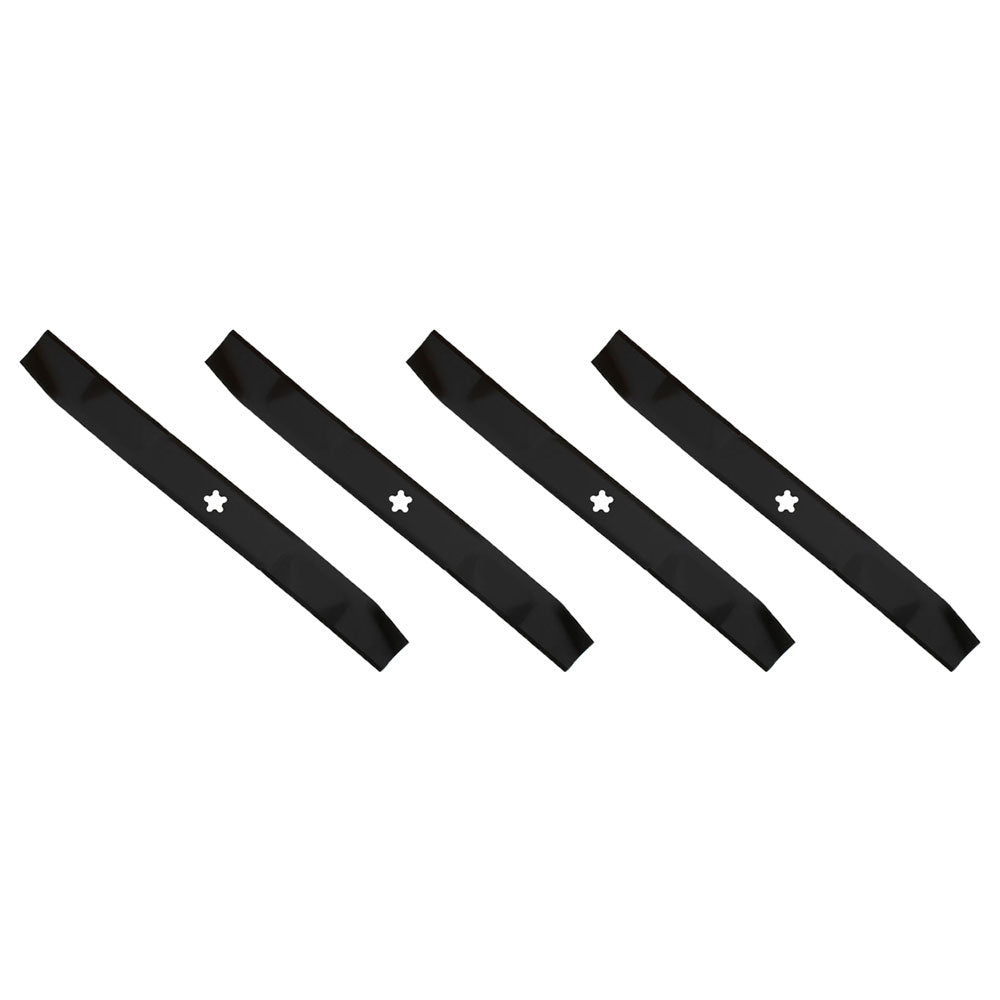 Qty 4: Mower Blades
 Fits Poulan Replaces PP24001