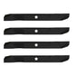 Qty 4: Mower Blades
 Fits Craftsman Replaces 24652
