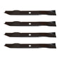 (4) 3 in 1 Lawn Mower Blades Fits Craftsman Riding Mowers 42" Decks 532139775