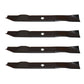 Qty 4: Mower Blades
 Fits Husqvarna Replaces 000000532139775