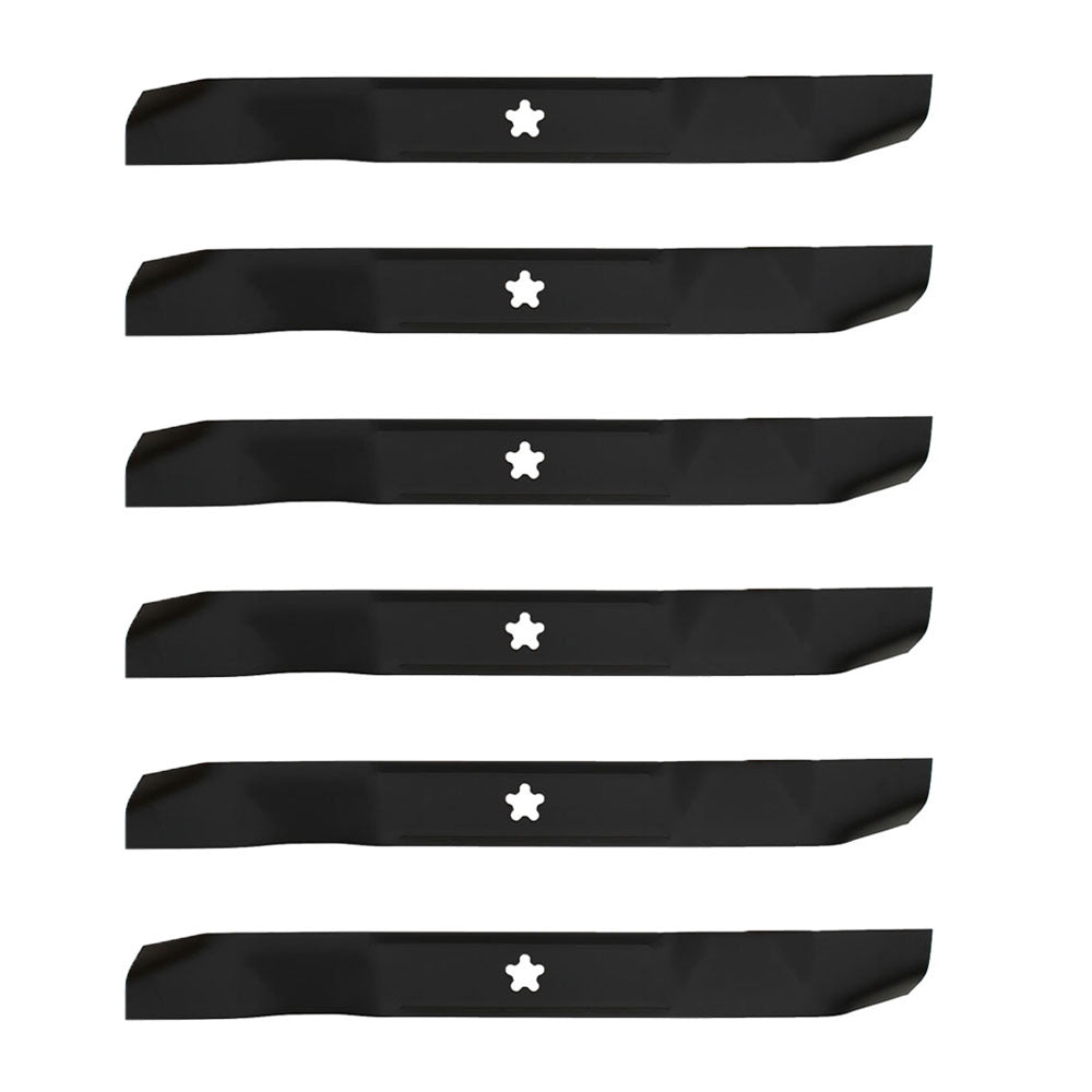 Qty 6: Mower Blade Fits Mcculloch Replaces 532139775