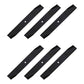 70117 70117KT Six (6) Standard Lift Mower Blade Fits Woods Mowers