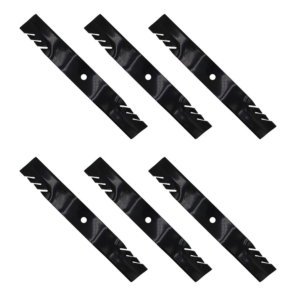 6 Blades Fits Cub Cadet 94204415 1005338 02005019 Tank Recon M60 Mower 60" Deck