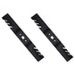 Qty 2: Toothed Mower Blade Fits Cub Cadet Replaces 742-04154