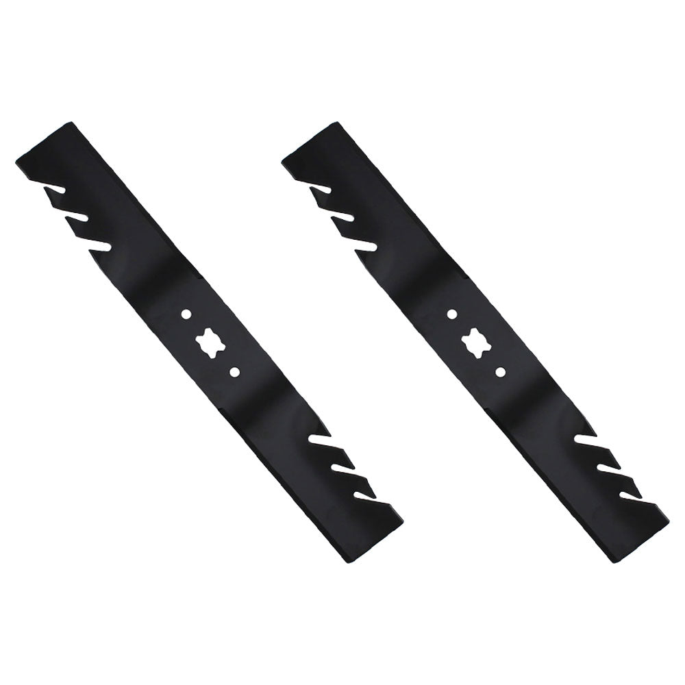 Set of (2) 17-7/8" Mulching Blades 742-04154 Fits Cub Cadet CC760ES, CC760