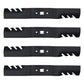 (4) Pack of Replacement 33" Mulching Blades 742-04154 Fits Cub Cadet Fits MTD