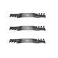 Qty 3: Commercial Mulching Blade Fits MTD Replaces 742-0677A