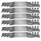 Qty 6: Commercial Mulching Blade Fits Toro Replaces 112-0931-TOOTHED