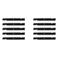 10PK 72" Deck 105-7784 Fits Toro Mower Blade Hi Lift Flow Turf Master 105-7784-0
