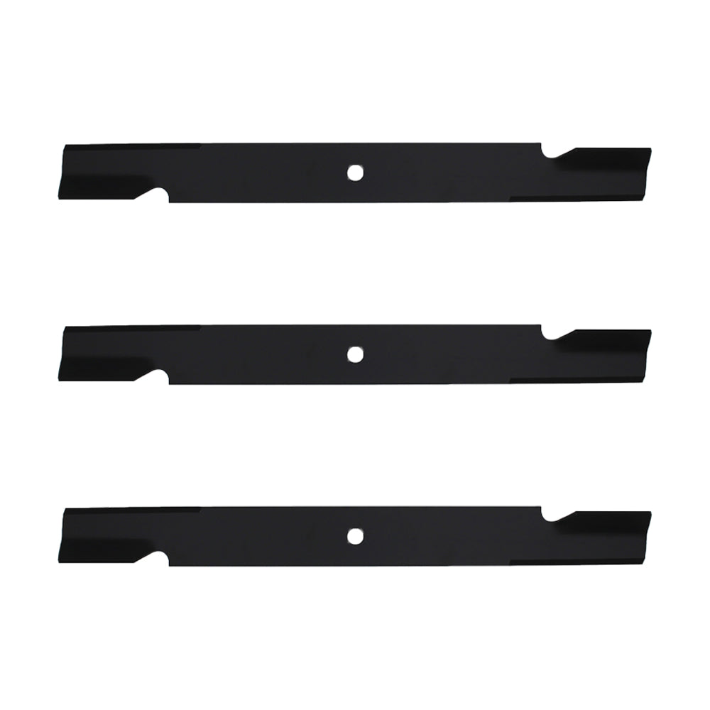 Set of 3 24 1/2" x 5/8" Mower Blades Fits Scag 482882 Velocity Deck