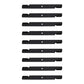 Qty 9: Lawn Mower Blade
 Fits Bad Boy Replaces 038-7220-00