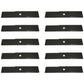 Qty 10: Edger Blades Fits McLane Replaces 2059-HD-10