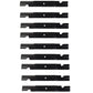 9PK Hi Lift Mower Blades for 61" Scag Turf Tiger Freedom Z Tiger Fits Cub Tiger