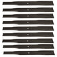 Set of (9) Mower Blades Fits Toro 62" Groundsmaster Replaces - 1041303
