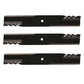 Qty 3: Mower Mulcher Blade Fits Toro Replaces 105-8777