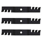 Qty 3: Mulching Blades Fits John Deere Replaces M111522