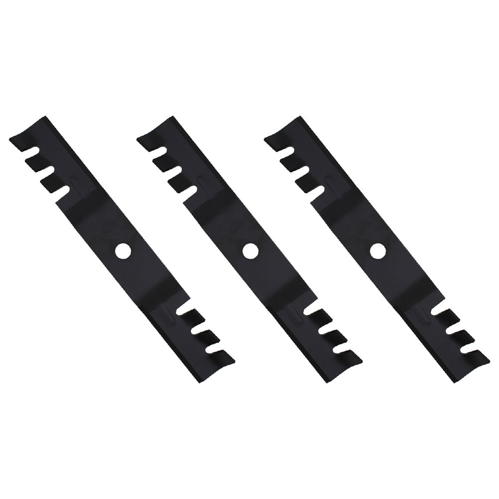 Qty 3: Mulching Blades Fits John Deere Replaces M111522