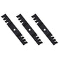 (3) Interchangeable Mulching Blades Fits John Deere Lawn Mowers AM115442