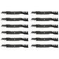 Qty. 12: Mulching Blade Fits Scag Replaces 050170