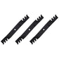 482237 Set of 3 Mulching Blades fits Various Makes & Models 71490003
