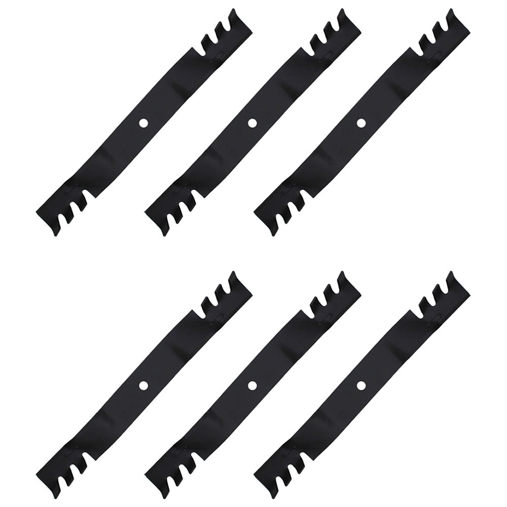 6 Pk Zero Turn Mower Deck Mulch Blades 61'' Fits Ferris IS2100Z IS3200Z IS700Z