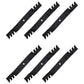 Qty. 6: Mulching Blade Fits Ferris Replaces 1520842