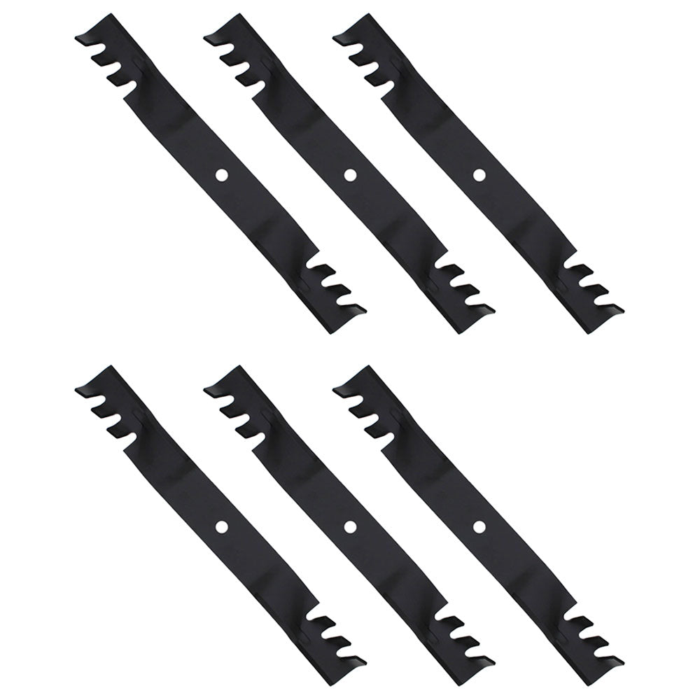 6 Pk Zero Turn Mower Deck Mulch Blades 61'' Fits Ferris IS2100Z IS3200Z IS700Z