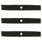 3 Pack Blades Fits Toro Wheel Horse 42" 106635 106108 79-2920 79-2920-03