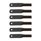 Set of 6 Blades Fits Woods RM90 RM990 P990 90" Grooming Finish Mower # 24590KT