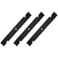 Qty 3: Mower Blade Fits Bad Boy Replaces 038-6080-00-HEAVYDUTY