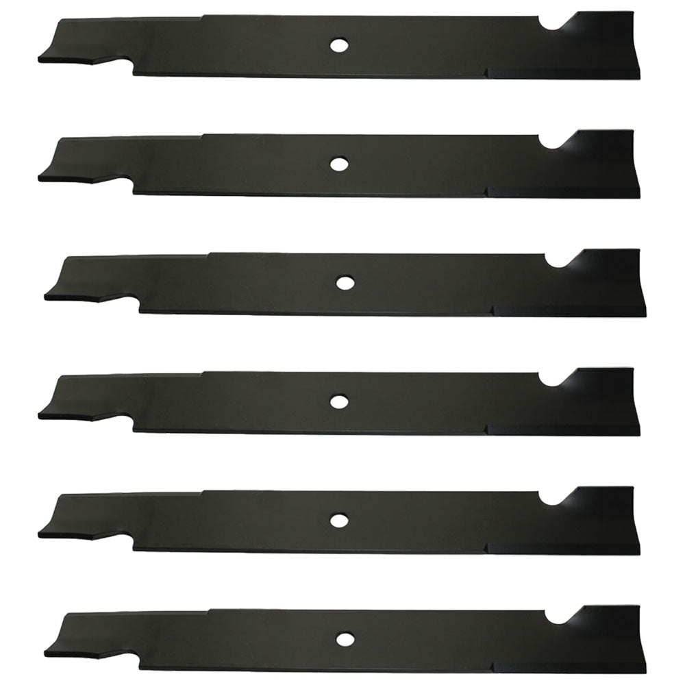 (6) New Heavy Duty 21" X 5/8" Lawn Mower Blades fits Bad Boy Zero-Turn Models