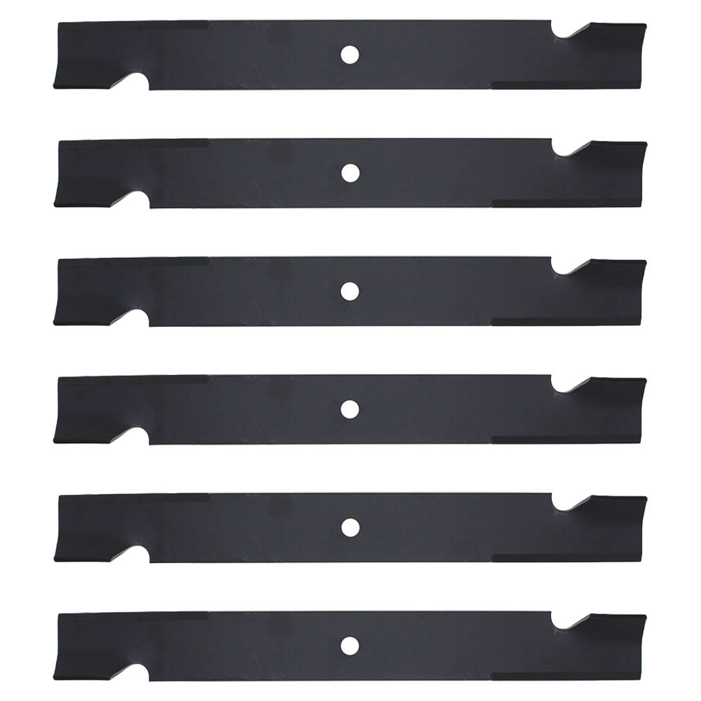 (6) New Heavy Duty 21" X 5/8" Lawn Mower Blades fits Bad Boy Zero-Turn Models