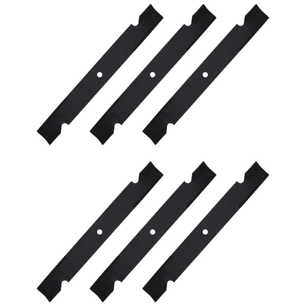 Qty 6: Mower Blade Fits Bad Boy Replaces 038-6080-00-HEAVYDUTY