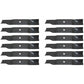 94204416 (12) Replacement High Lift Mower Blades Fits Cub Cadet 02005018 1005337