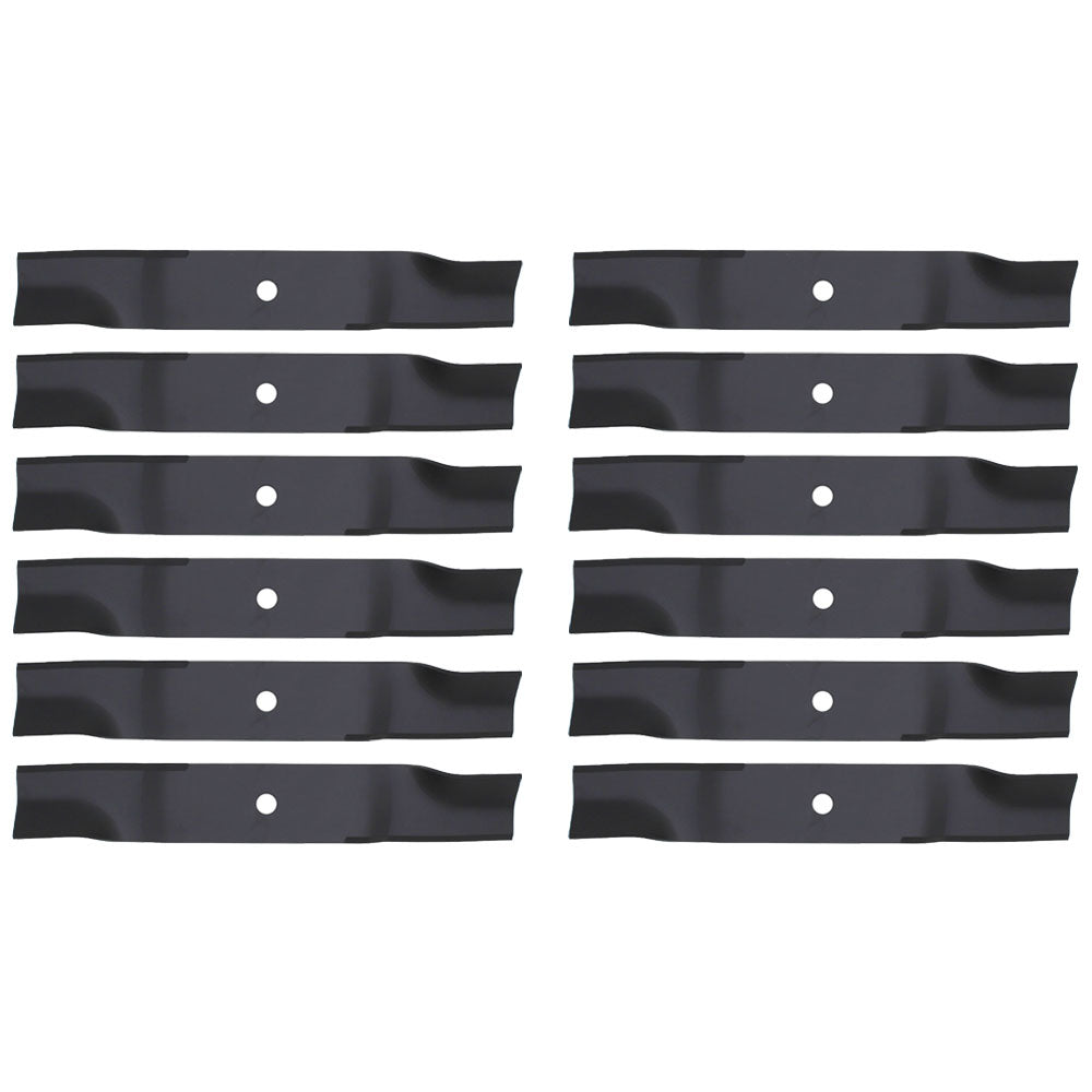 Qty 12: High Lift Mower Blade Fits Lesco Replaces 705337